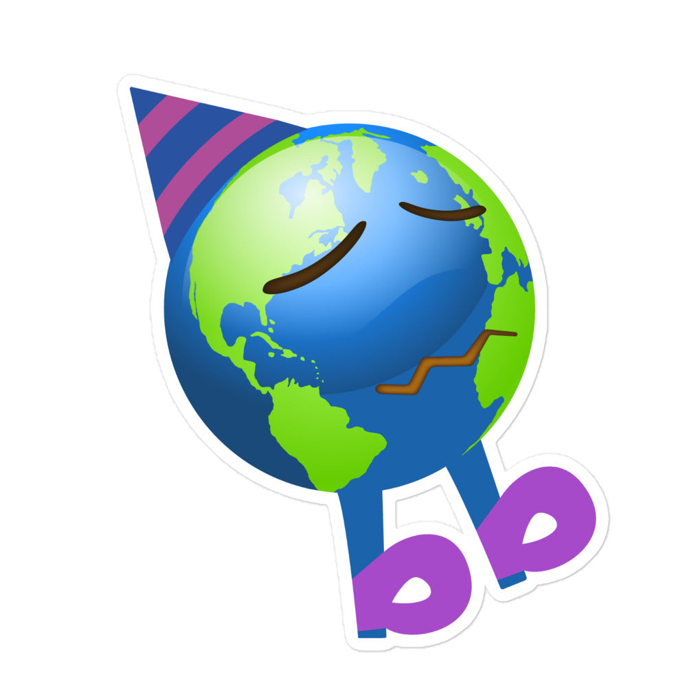 Earthbb Bubble-free sticker - Emojibb