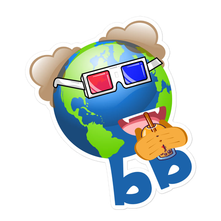 Earthbb Bubble-free sticker - Emojibb