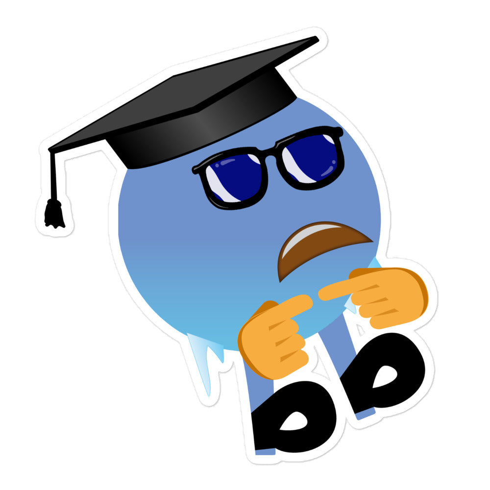 Earthbb Bubble-free sticker - Emojibb