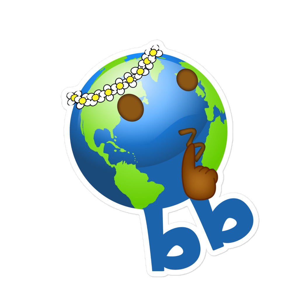 Earthbb Bubble-free sticker - Emojibb