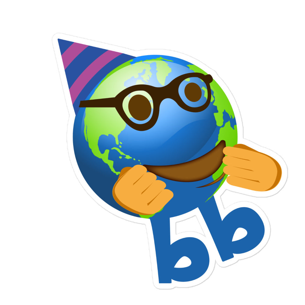 Earthbb Bubble-free sticker - Emojibb