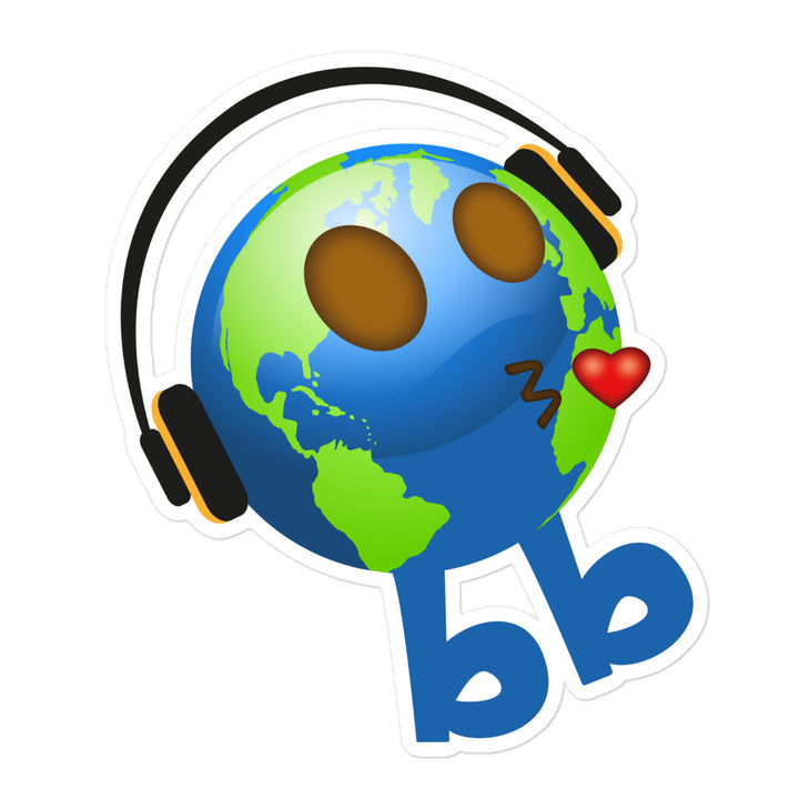 Earthbb Bubble-free sticker - Emojibb