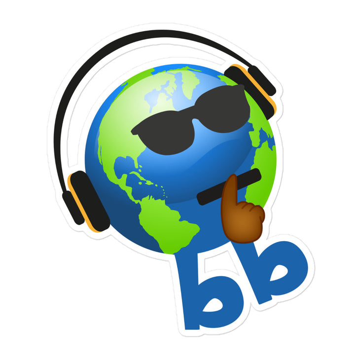 Earthbb Bubble-free sticker - Emojibb