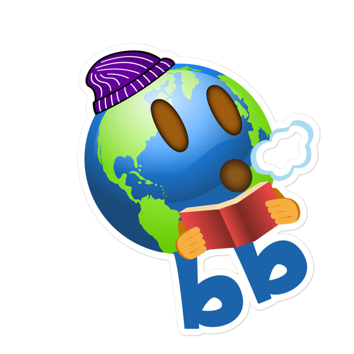 Earthbb Bubble-free sticker - Emojibb
