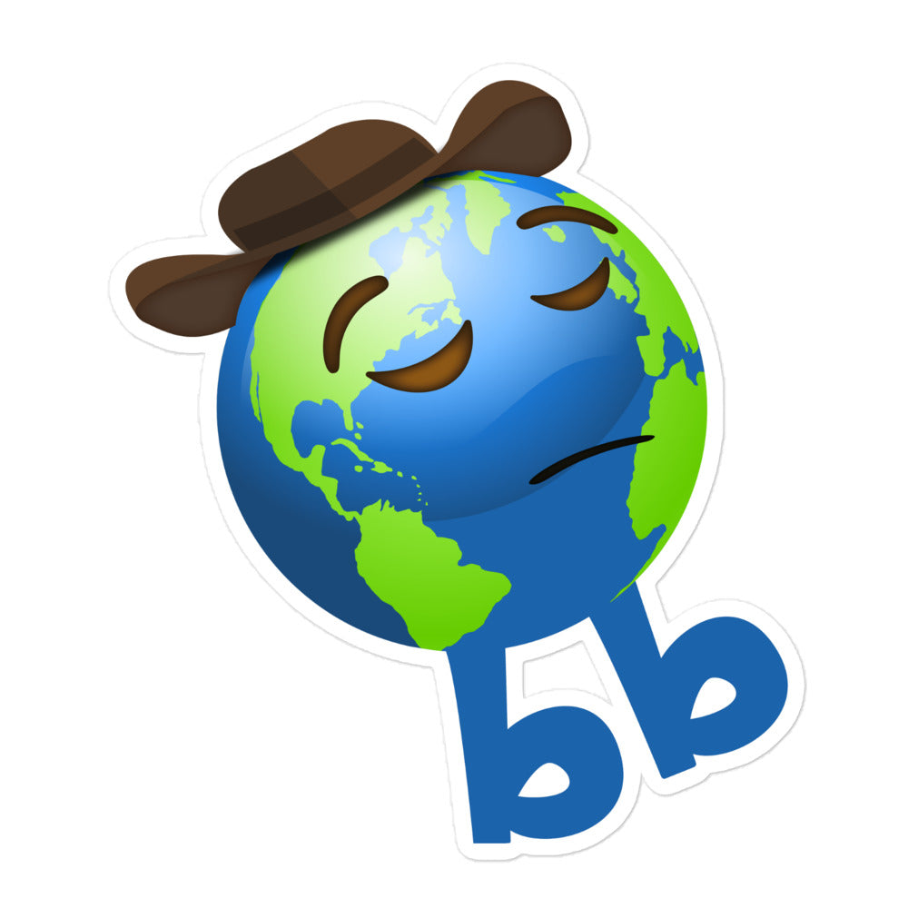 Earthbb Bubble-free sticker - Emojibb
