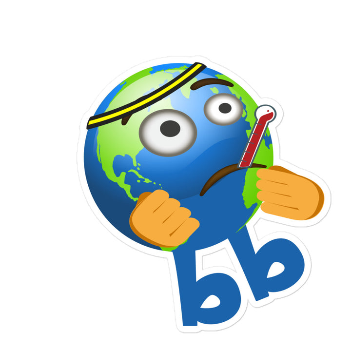 Earthbb Bubble-free sticker - Emojibb