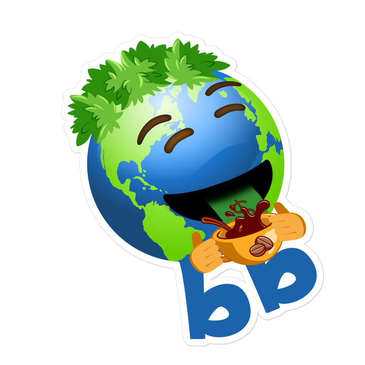 Earthbb Bubble-free sticker - Emojibb