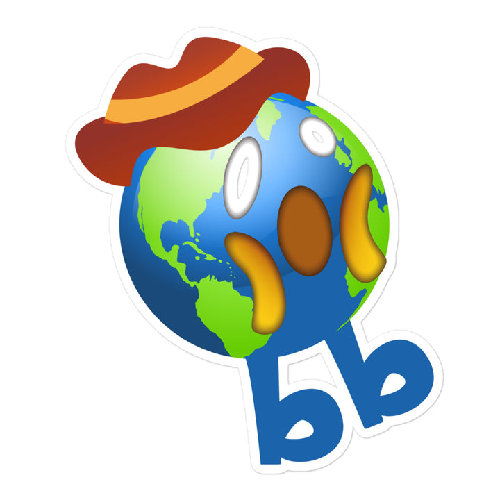 Earthbb Bubble-free sticker - Emojibb