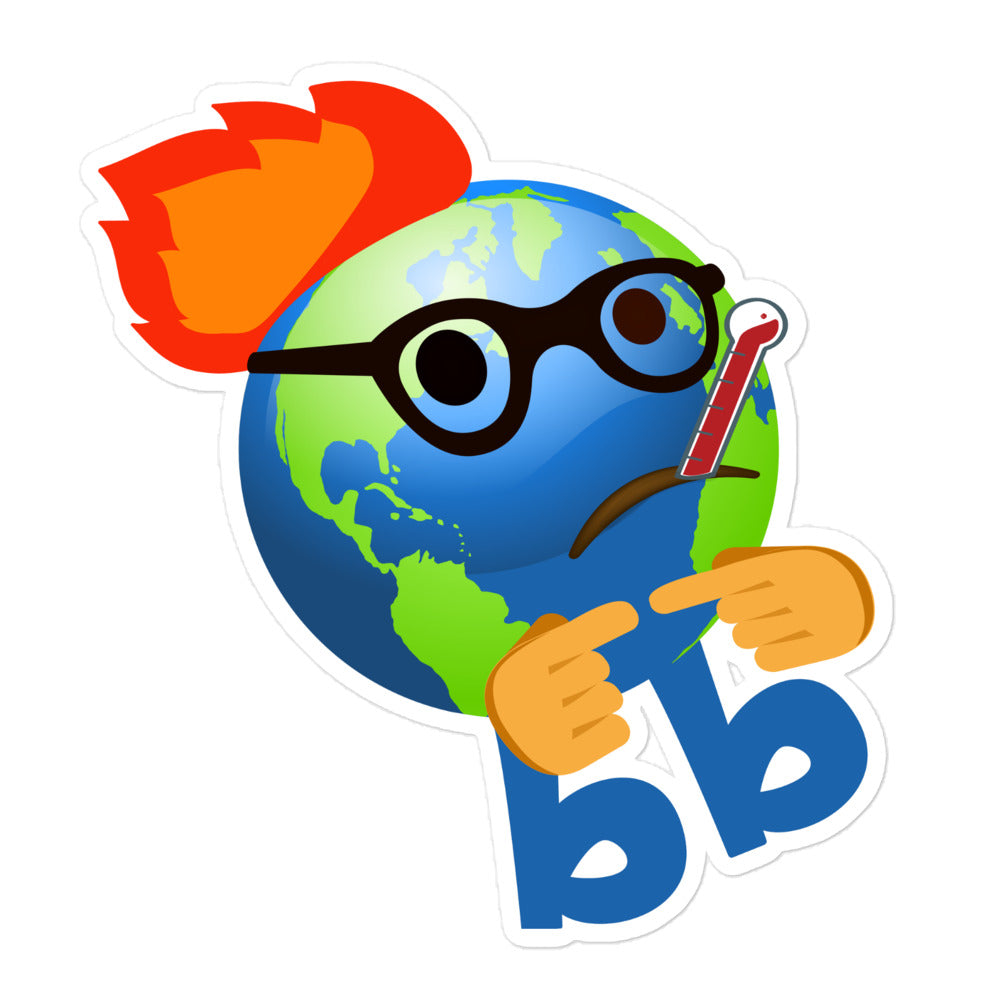 Earthbb Bubble-free sticker - Emojibb