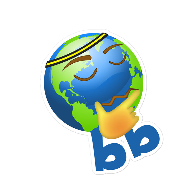 Earthbb Bubble-free sticker - Emojibb