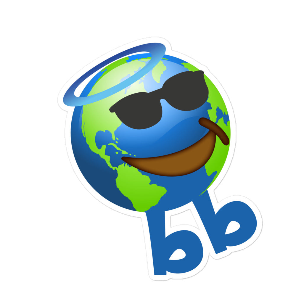 Earthbb Bubble-free sticker - Emojibb
