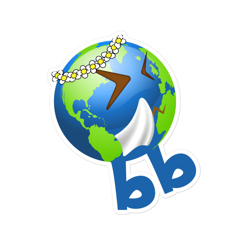 Earthbb Bubble-free sticker - Emojibb