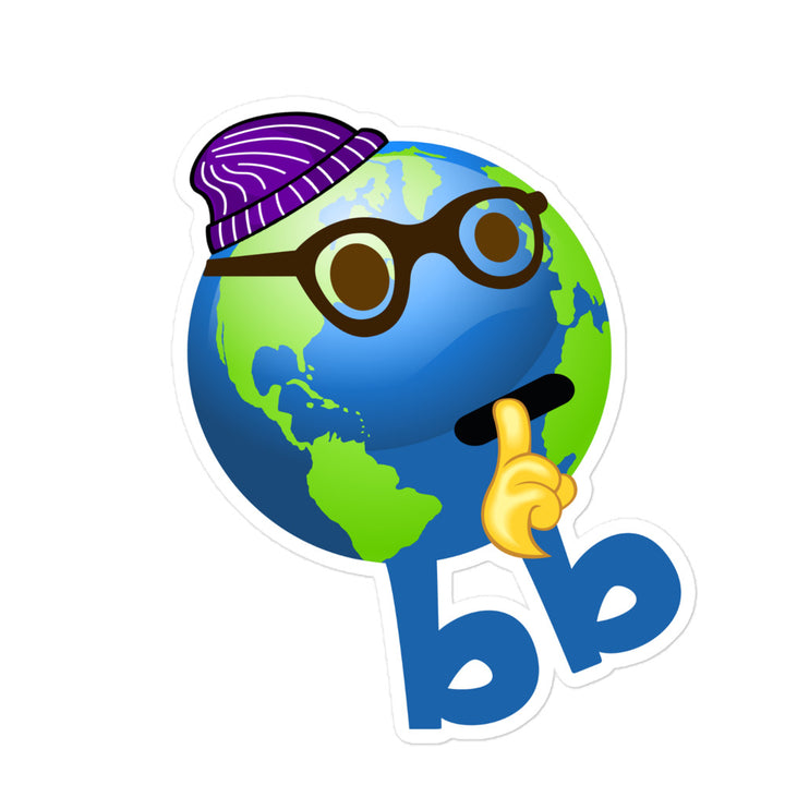 Earthbb Bubble-free sticker - Emojibb