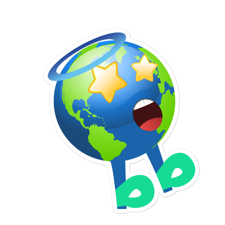 Earthbb Bubble-free sticker - Emojibb