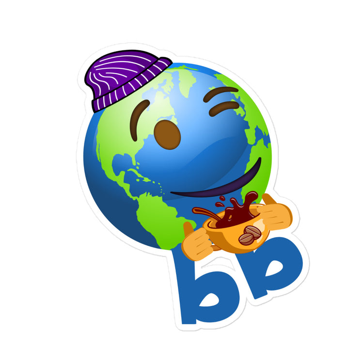 Earthbb Bubble-free sticker - Emojibb