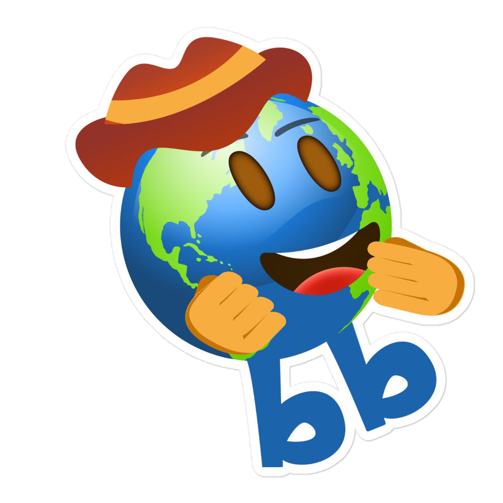 Earthbb Bubble-free sticker - Emojibb