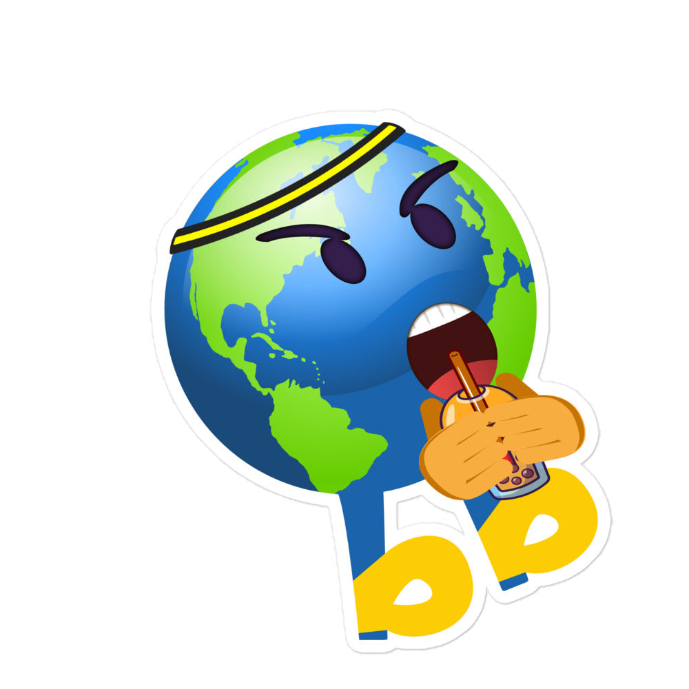 Earthbb Bubble-free sticker - Emojibb