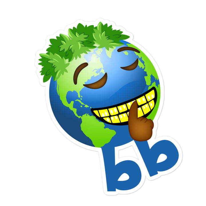 Earthbb Bubble-free sticker - Emojibb