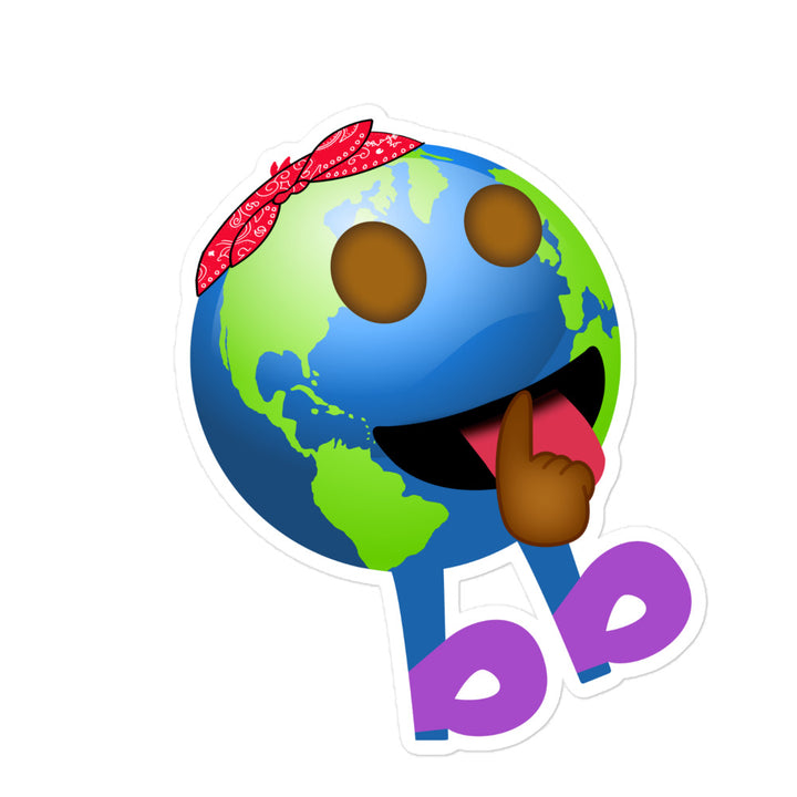 Earthbb Bubble-free sticker - Emojibb