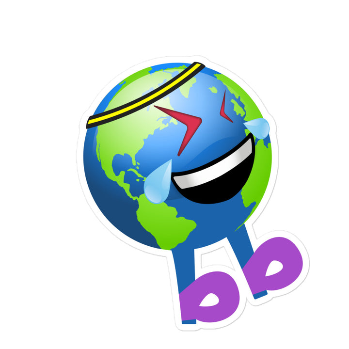 Earthbb Bubble-free sticker - Emojibb
