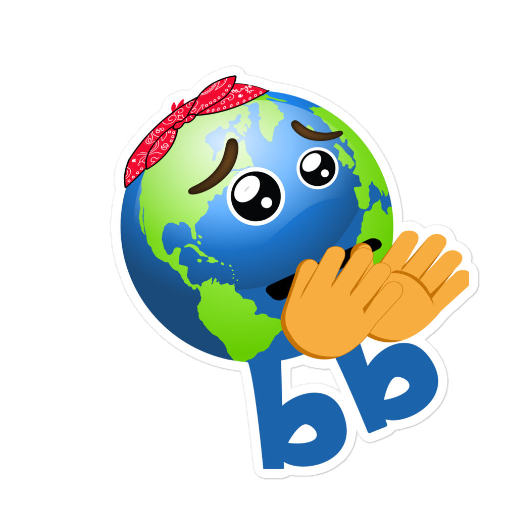 Earthbb Bubble-free sticker - Emojibb