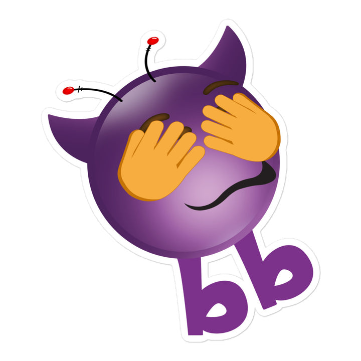 Evilbb Bubble-free sticker - Emojibb