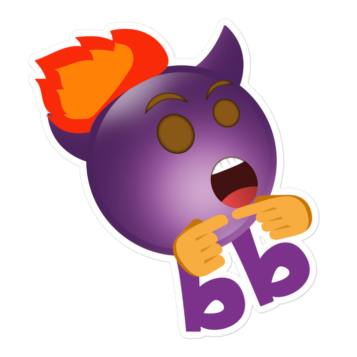 Evilbb Bubble-free sticker - Emojibb