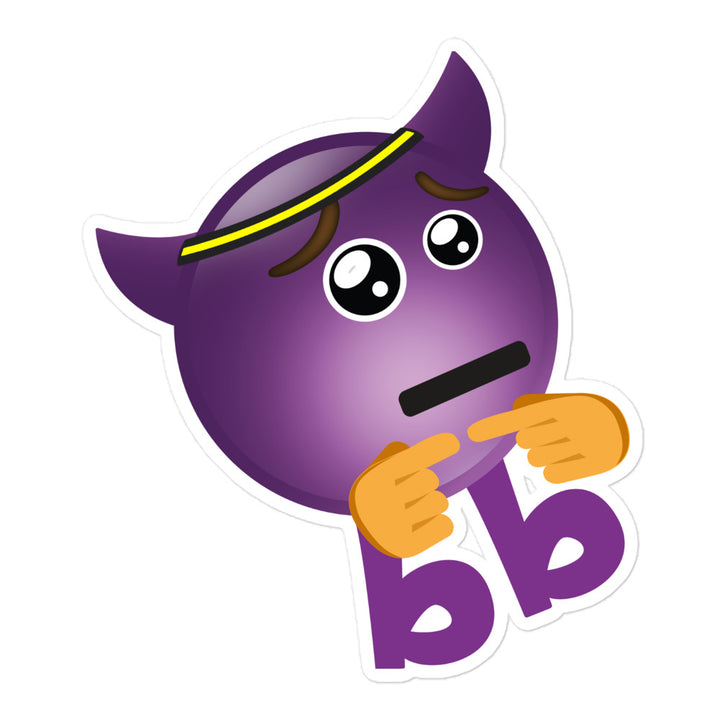 Evilbb Bubble-free sticker - Emojibb