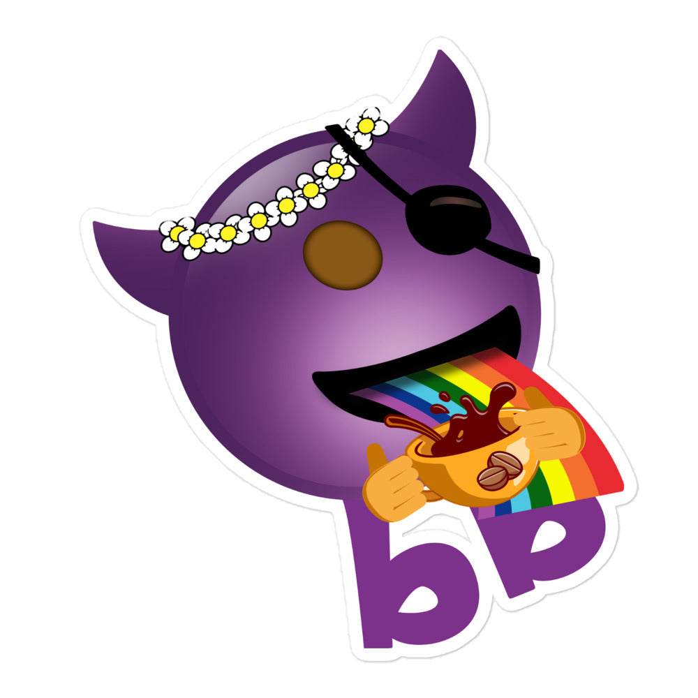 Evilbb Bubble-free sticker - Emojibb