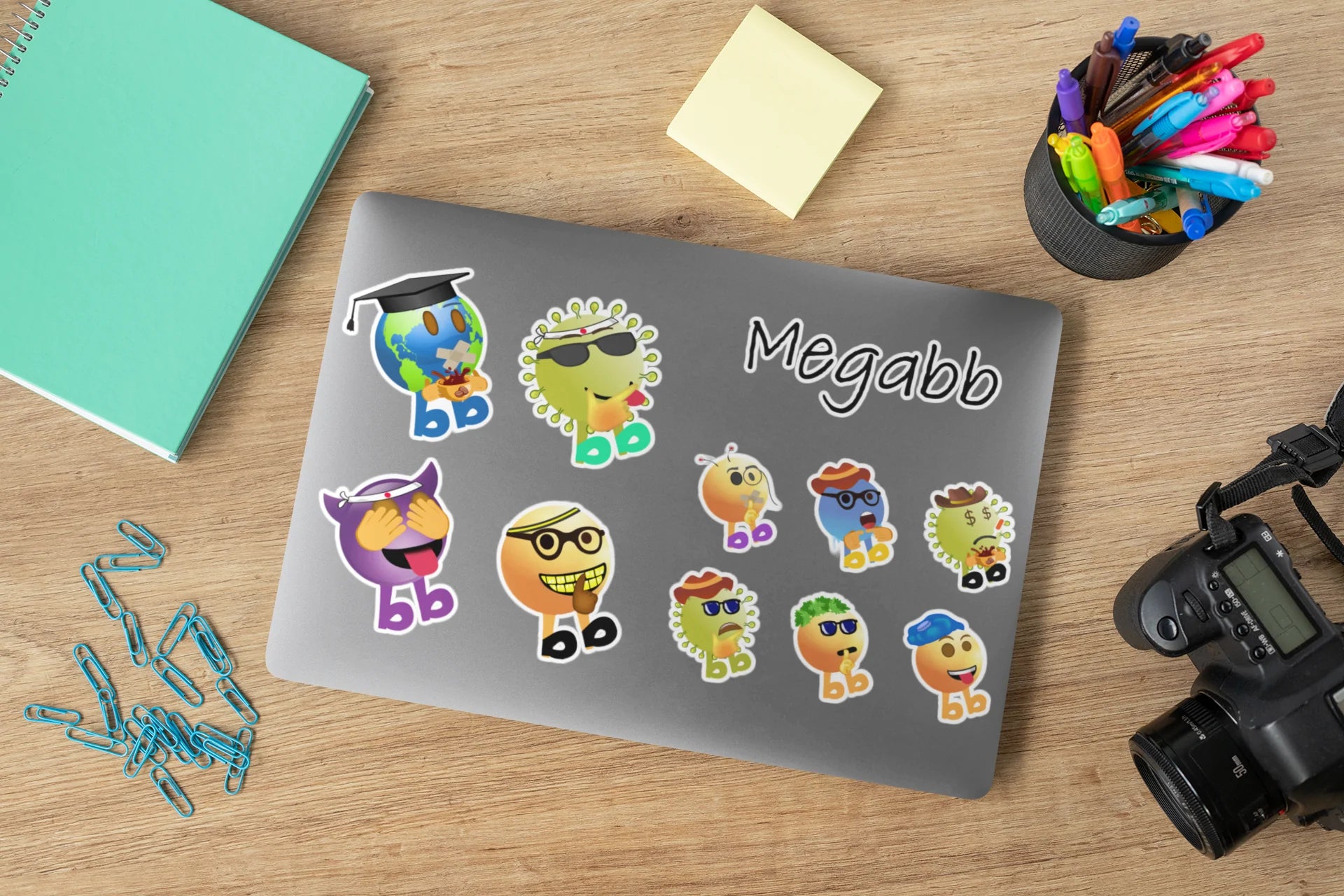 Megabb Family Stickers