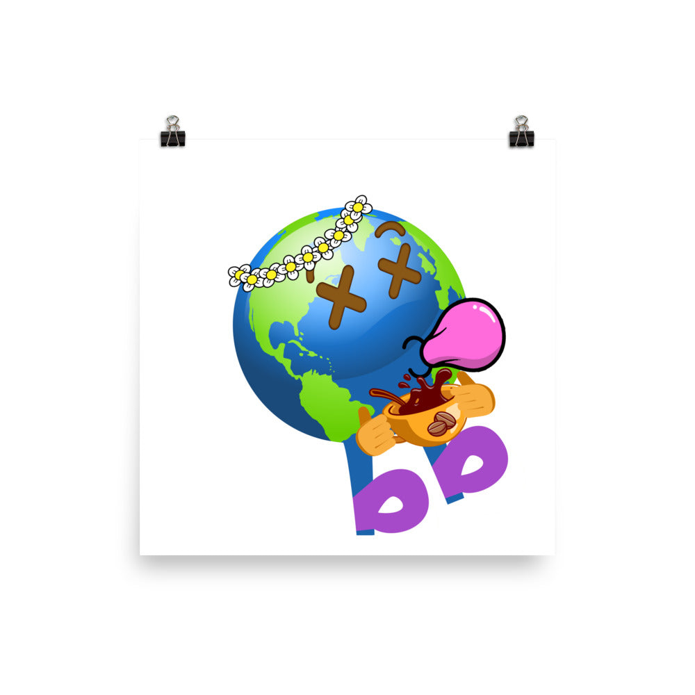 Earthbb Poster - Emojibb