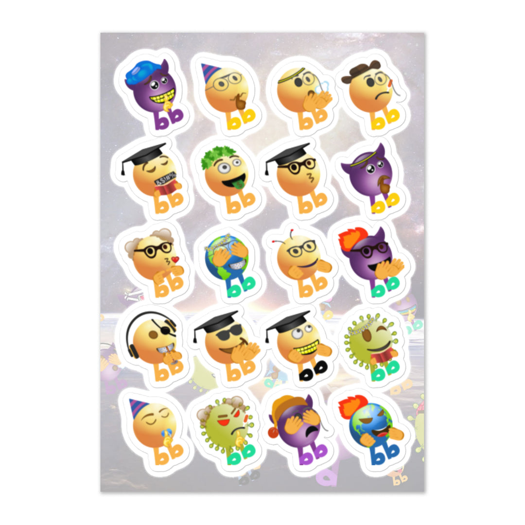 Megabb Buddy Stickers - Emojibb