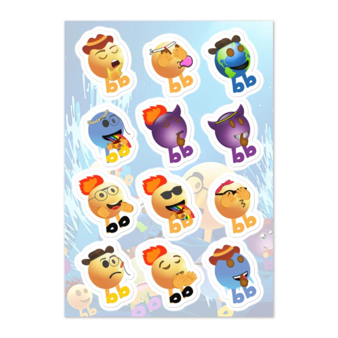 Megabb MaMa Stickers - Emojibb