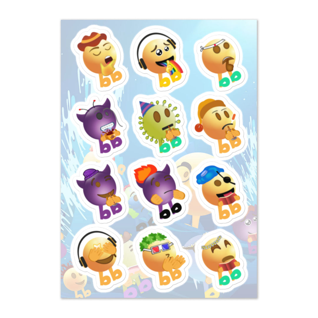 Megabb MaMa Stickers - Emojibb