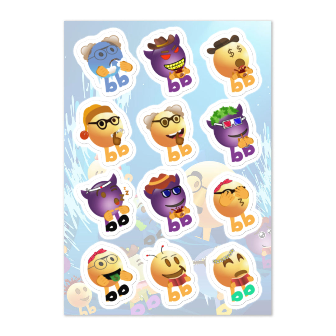 Megabb MaMa Stickers - Emojibb