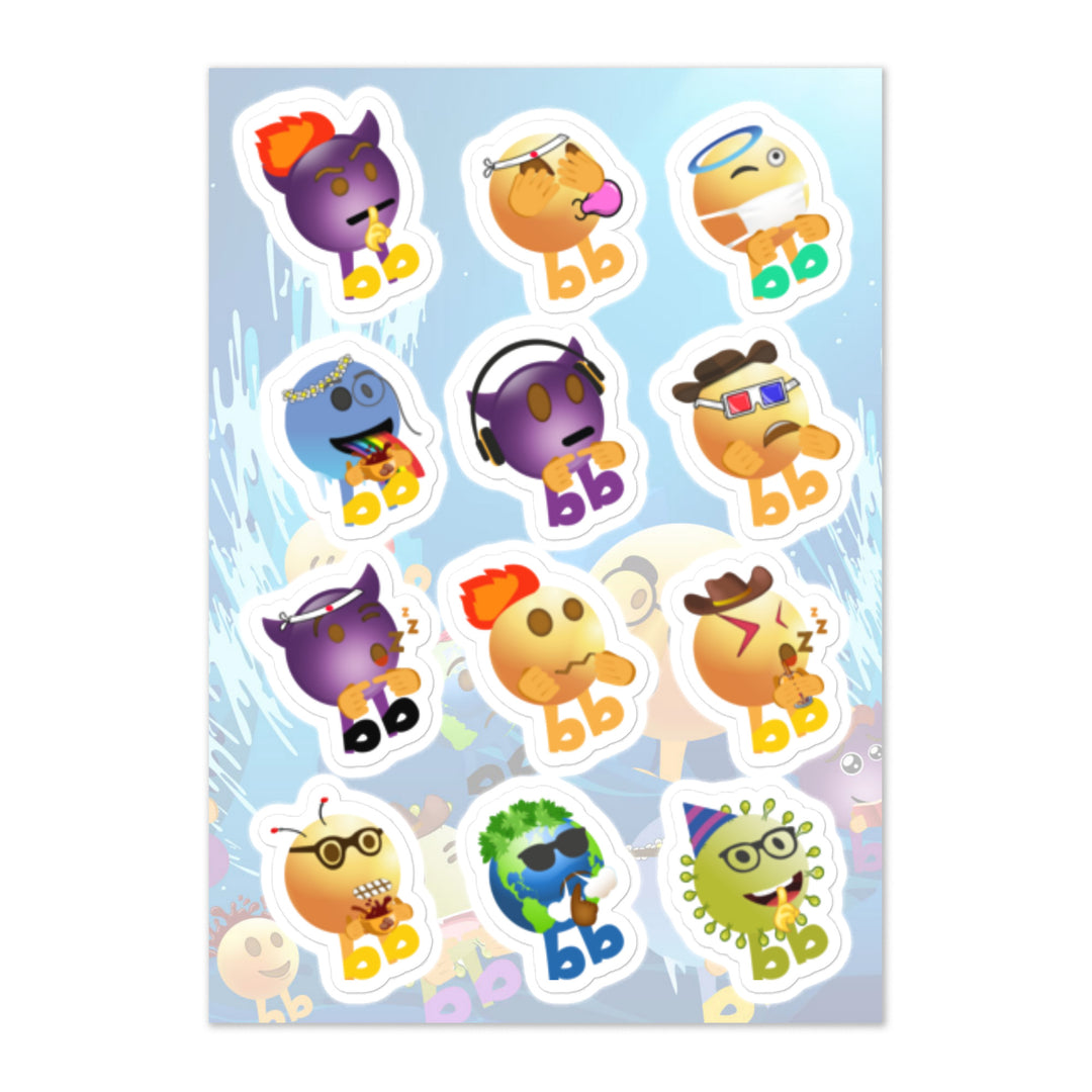 Megabb MaMa Stickers - Emojibb