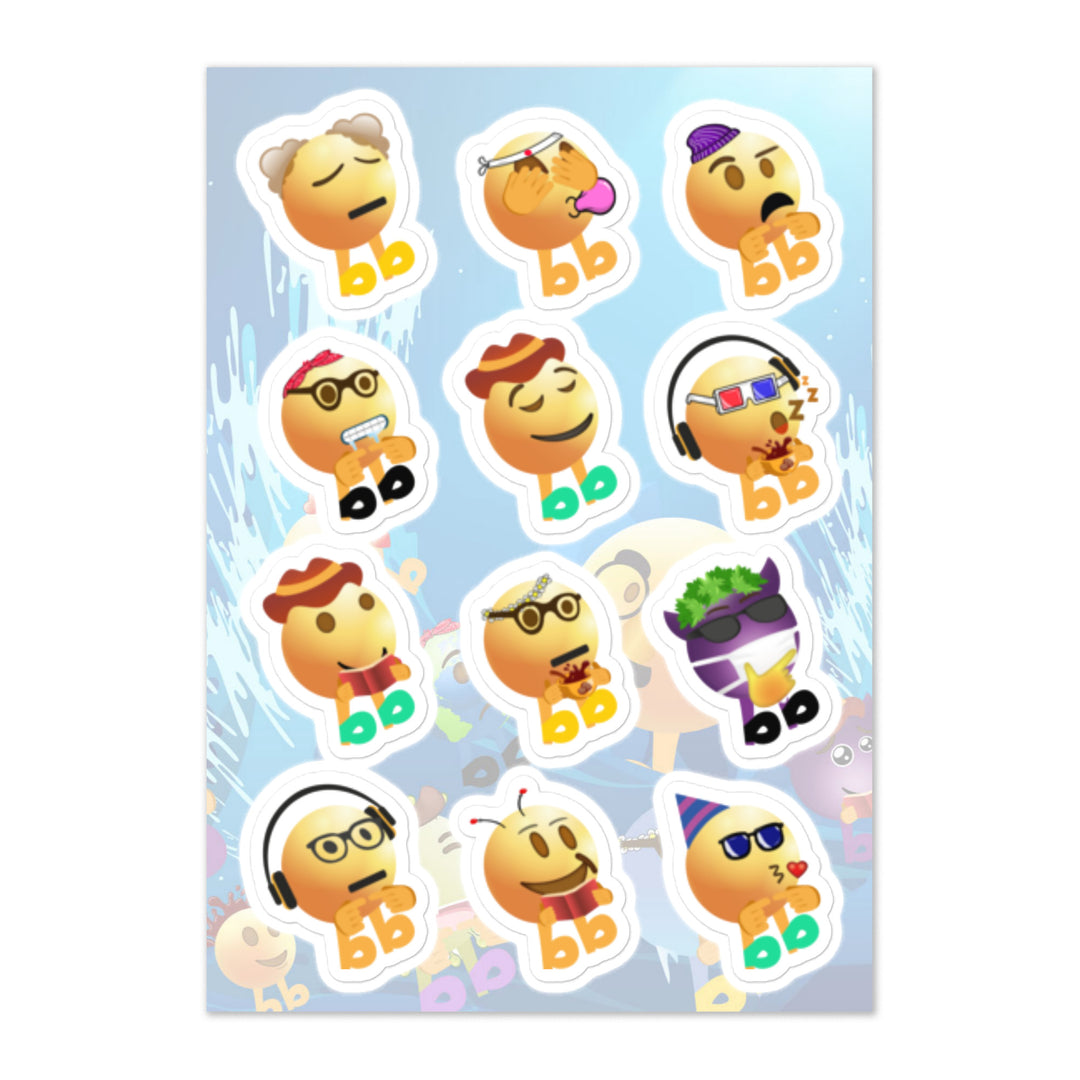 Megabb MaMa Stickers - Emojibb