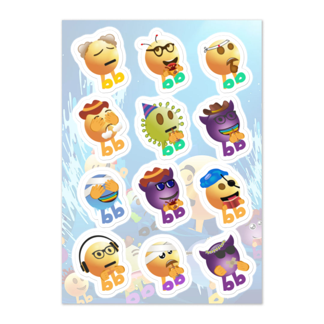 Megabb MaMa Stickers - Emojibb