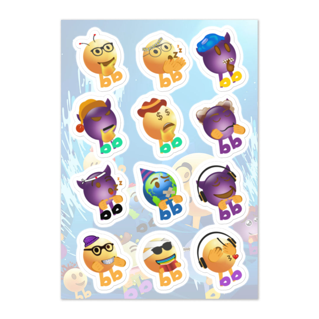 Megabb MaMa Stickers - Emojibb