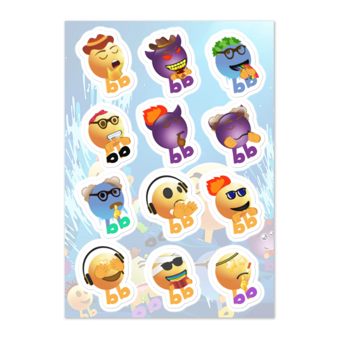 Megabb MaMa Stickers - Emojibb