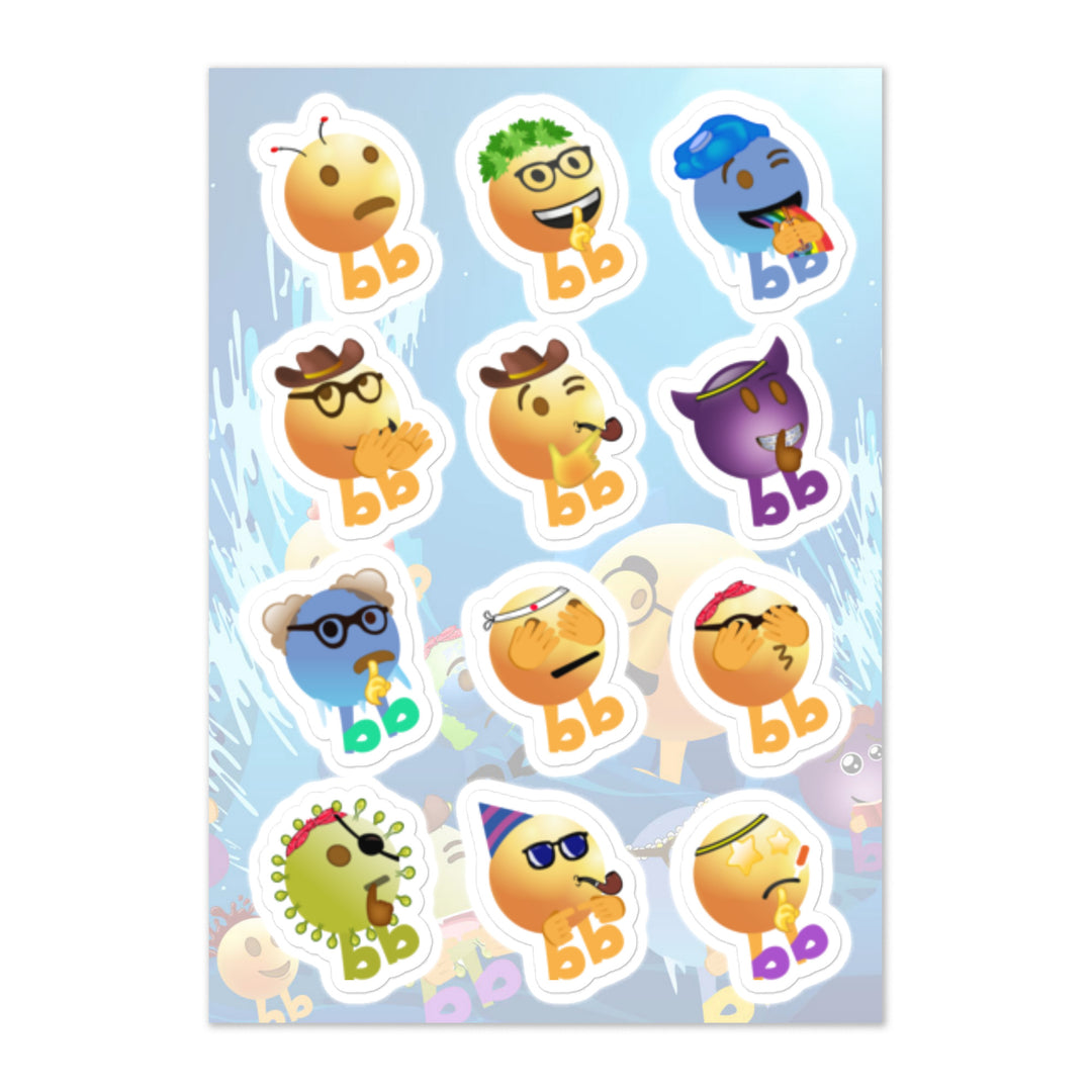 Megabb MaMa Stickers - Emojibb