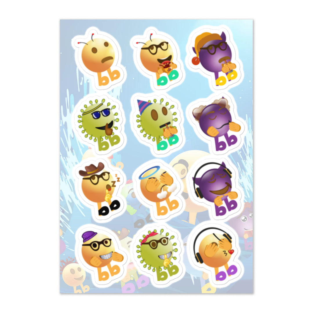 Megabb MaMa Stickers - Emojibb