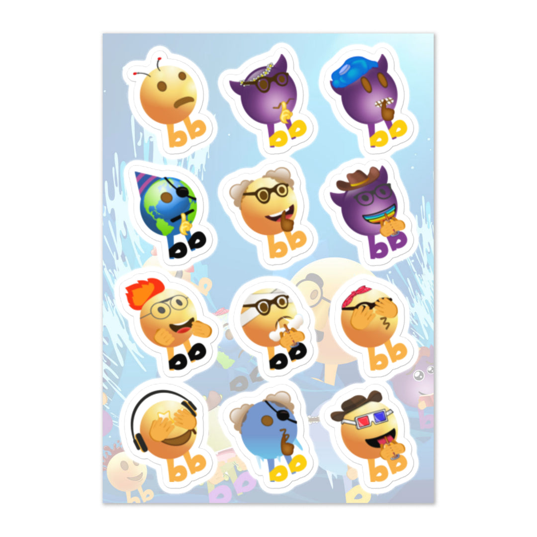 Megabb MaMa Stickers - Emojibb