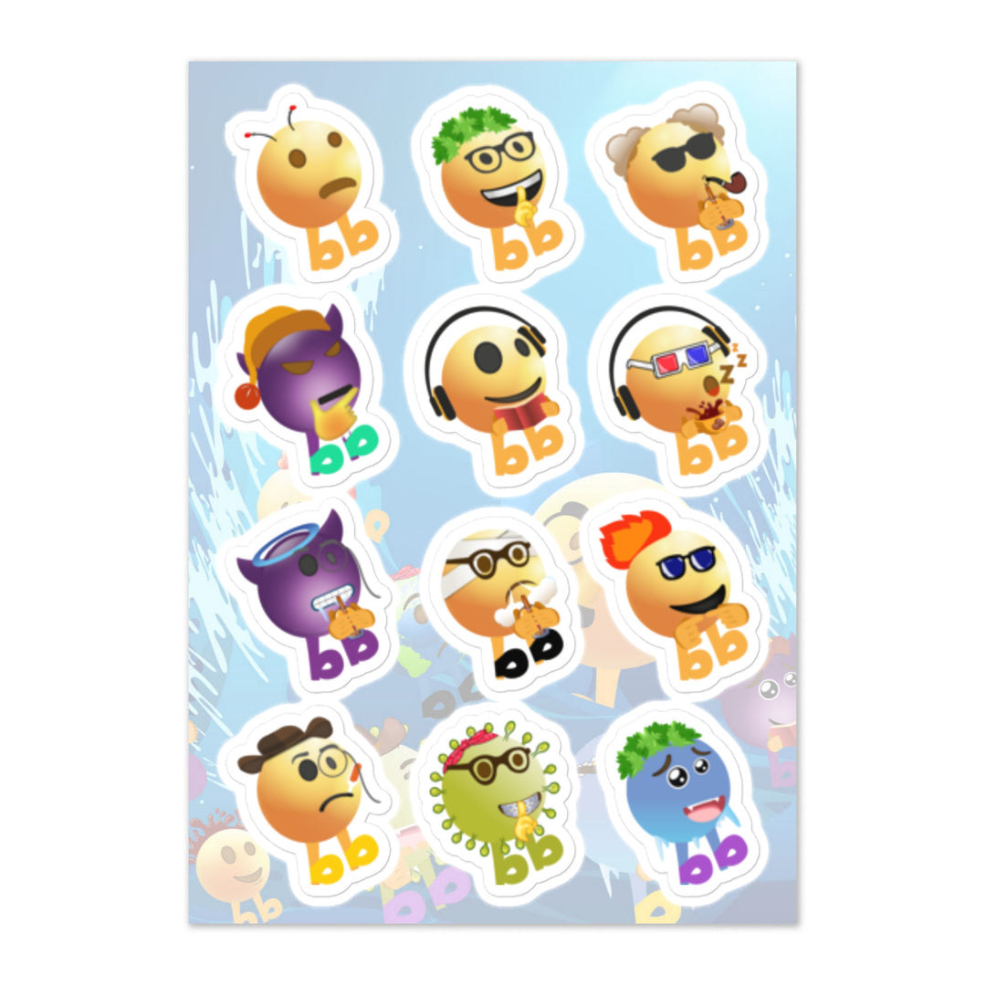 Megabb MaMa Stickers - Emojibb