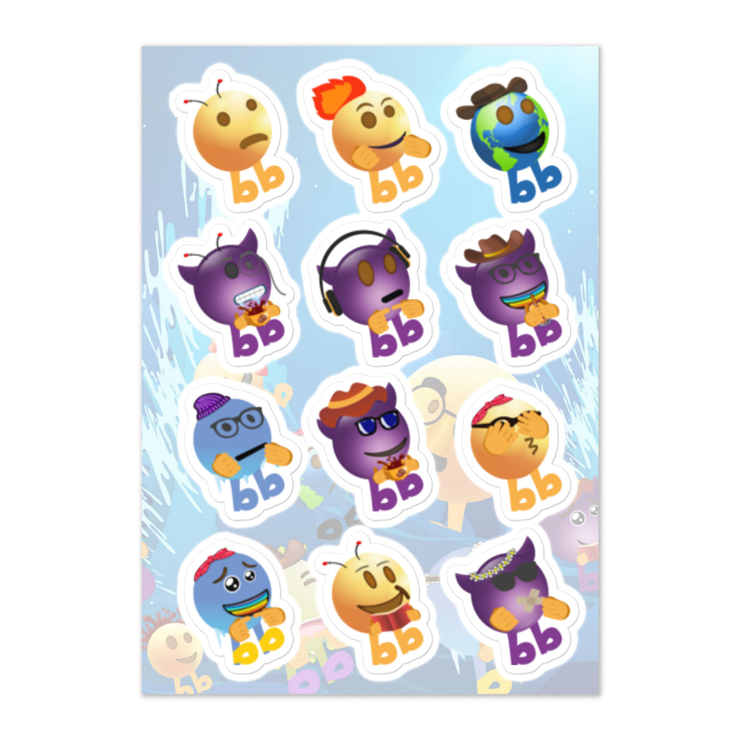 Megabb MaMa Stickers - Emojibb