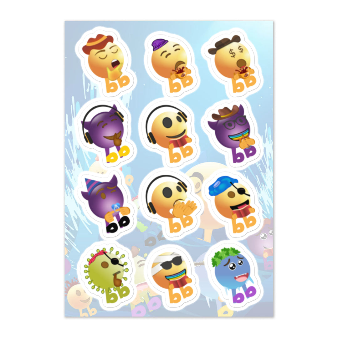 Megabb MaMa Stickers - Emojibb