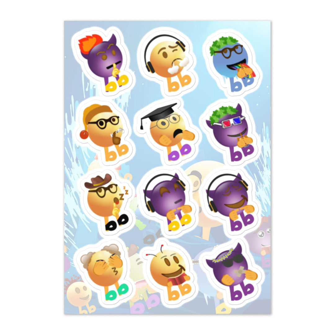 Megabb MaMa Stickers - Emojibb