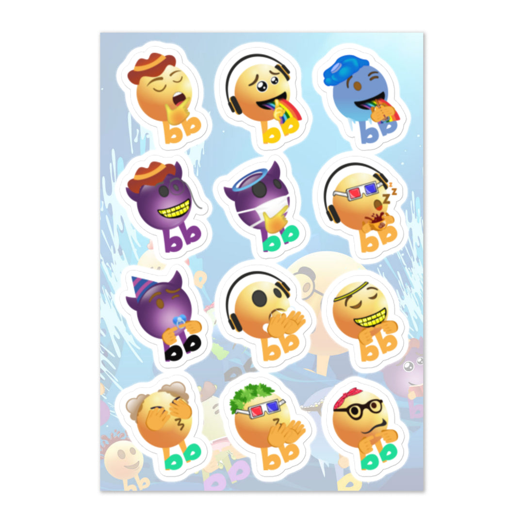 Megabb MaMa Stickers - Emojibb