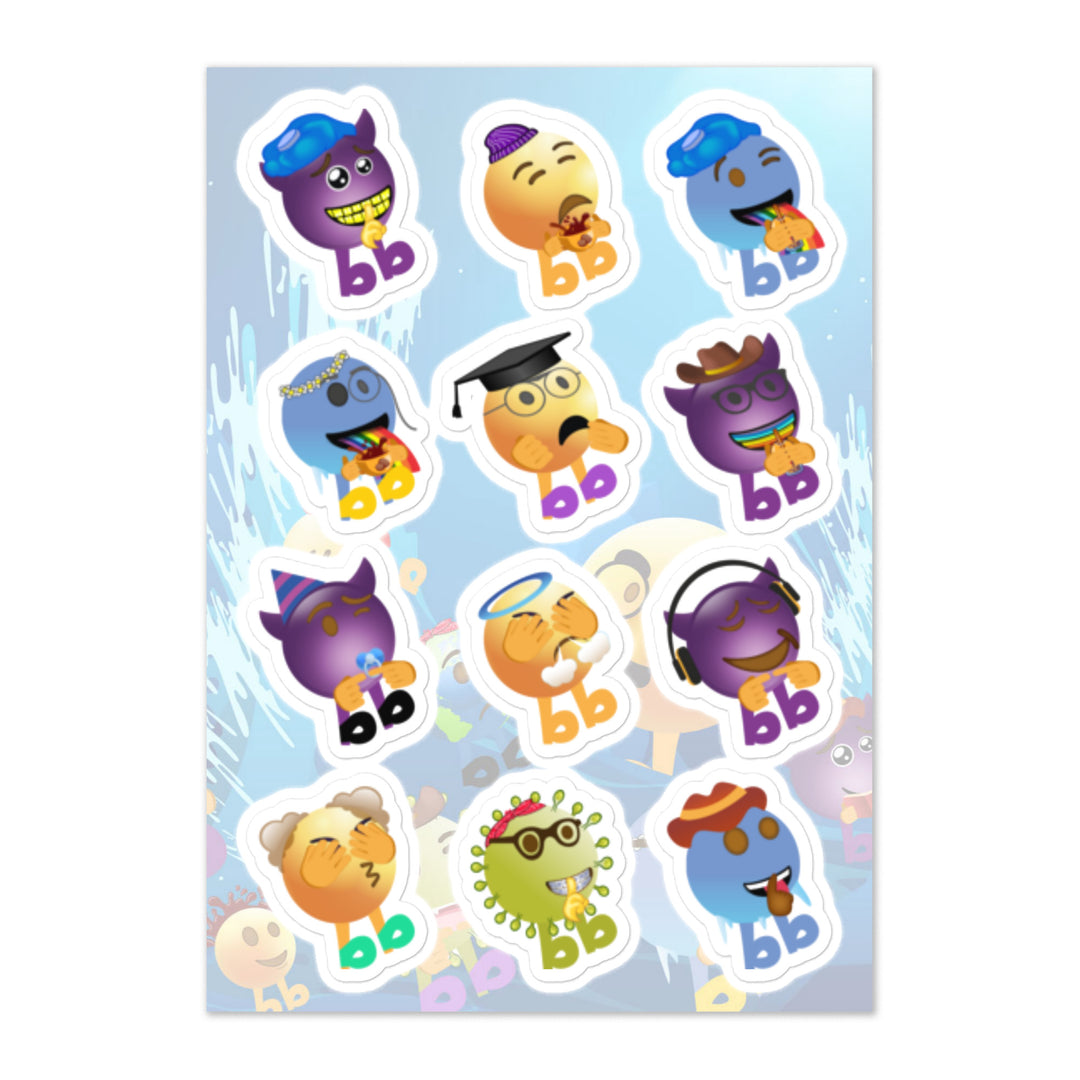 Megabb MaMa Stickers - Emojibb