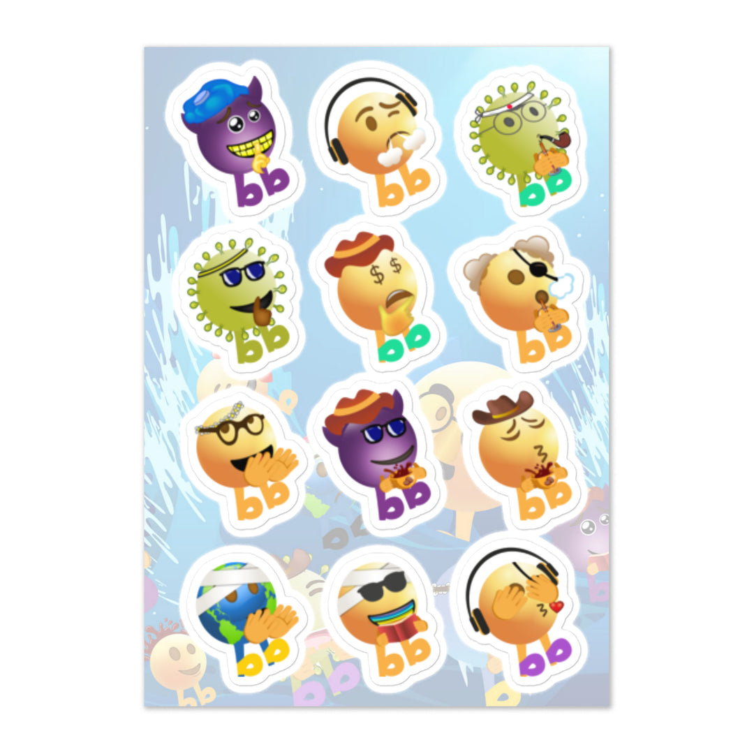 Megabb MaMa Stickers - Emojibb